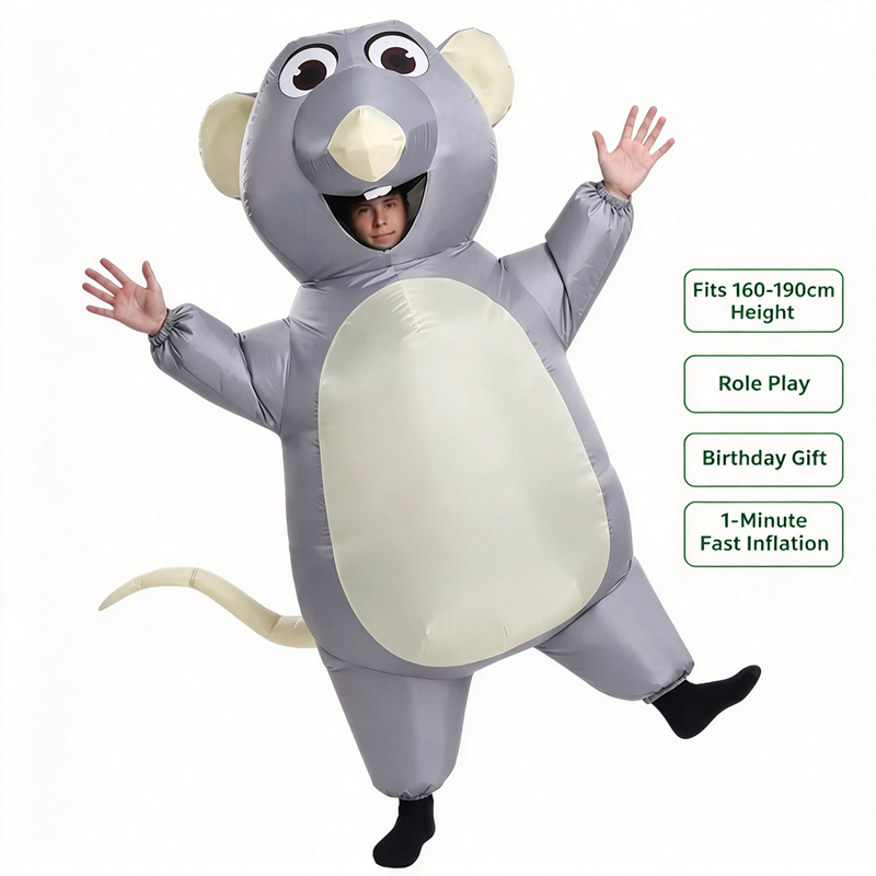 Adult Kids Inflatable Gray Mou - Party Games For Adults And Kids ulasan dan harga