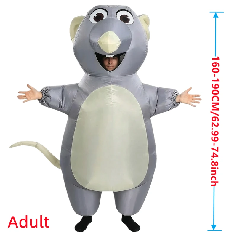 Adult Kids Inflatable Gray Mou - Party Games For Adults And Kids ulasan dan harga