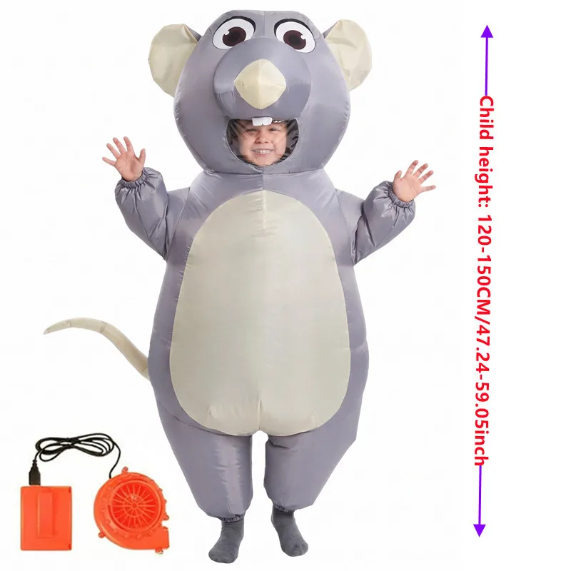 Adult Kids Inflatable Gray Mou - Party Games For Adults And Kids ulasan dan harga