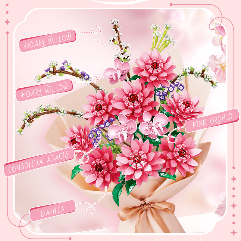 City Bunch of Flowers Building - Lego Set Creator ulasan dan harga