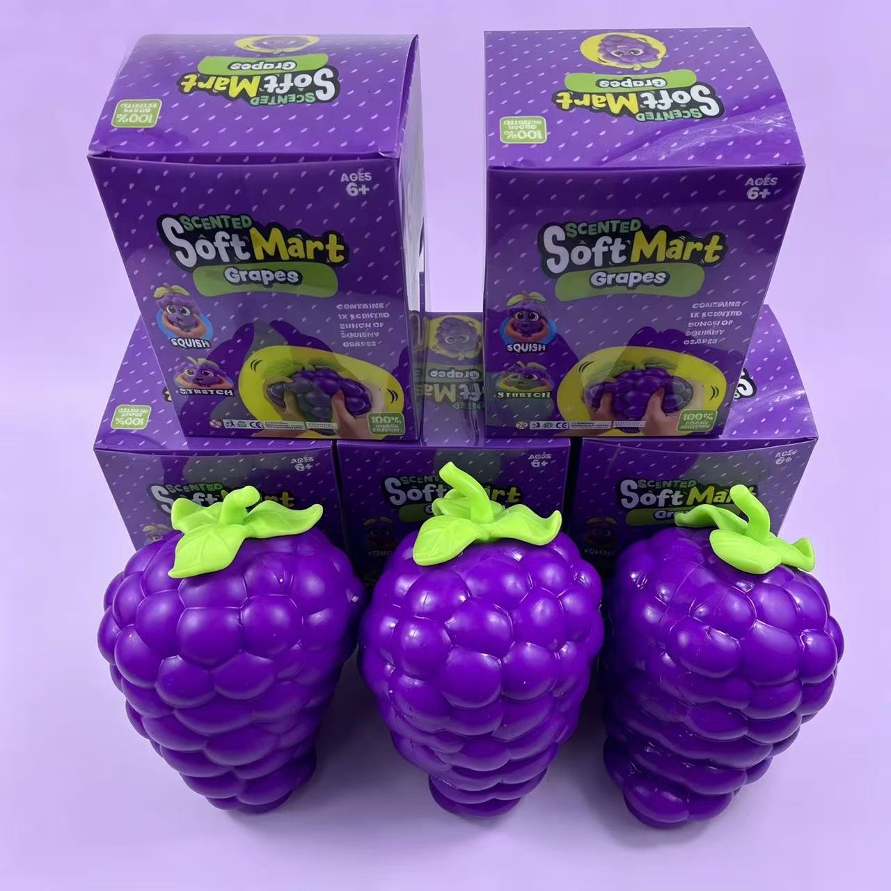 2026 Jumbo Grape Fruit Squishy - Party Games For Adults And Kids ulasan dan harga